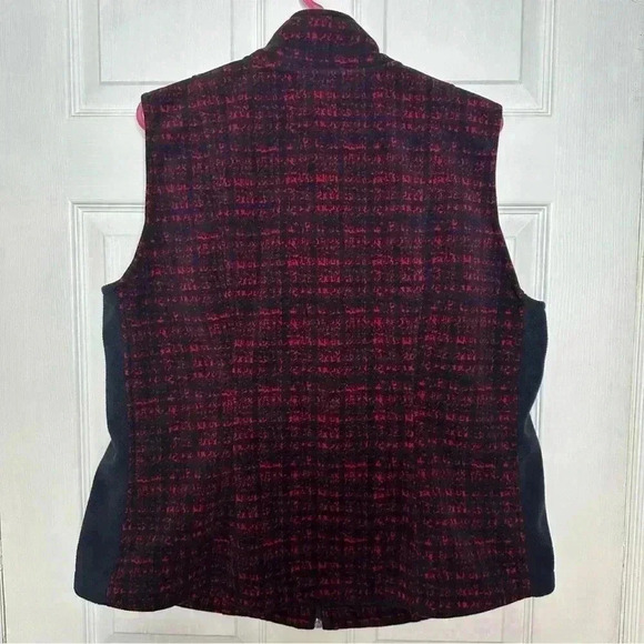 Northern Reflections Vest Fleece Red & Black Size Extra Large - Picture 11 of 16